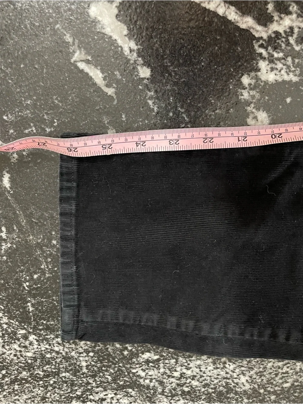 J. Crew Men's Black Corduroy Straight-Leg Pants